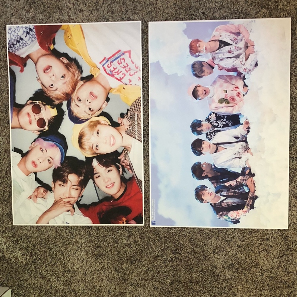 Bundle of 3 BTS Digital print print work